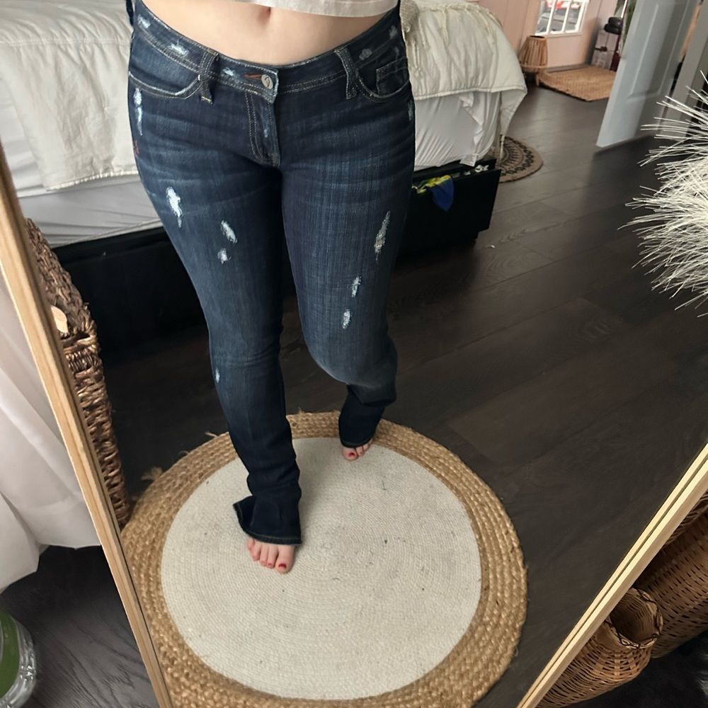 Genetic Denim Women’s 27 Dark Wash Boot Cut Jeans Y2K